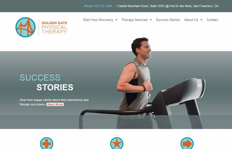 Physical Therapy Web Design