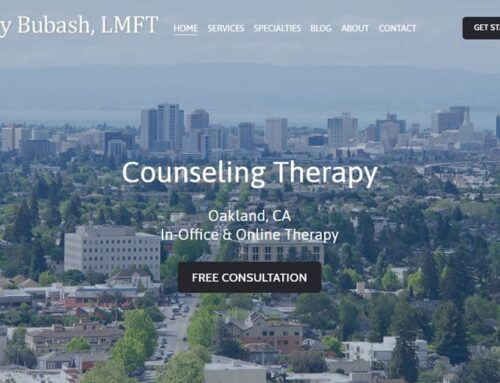 Counseling Therapy Web Design